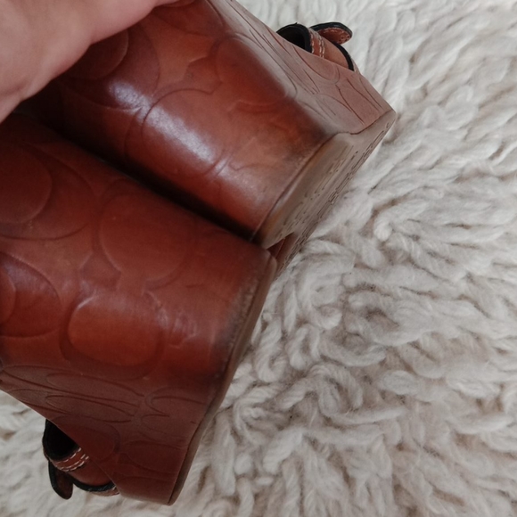 Coach leather wedges - Picture 11 of 15